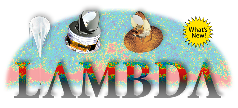 LAMBDA Logo and Satellite Collage